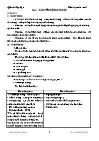 Giáo án môn Vật lí Lớp 8 - Chương trình cả năm - Năm học 2010-2011 - Phạm Thị Hồng Hạnh