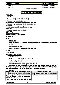 Giáo án Vật lí Lớp 8 - Chương trình cả năm - Năm học 2011-2012 - Nguyễn Đình Quân