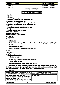 Giáo án Vật lí Lớp 8 - Chương tình cả năm - Năm học 2011-2012 - Nguyễn Đình Quân