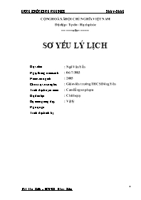 Sáng kiến kinh nghiệm "Hướng dẫn cho học sinh phân tích tìm lời giải cho một số bài tập về mạch điện'' Vật lí Lớp 8 - Năm học 2007-2008 - Ngô Văn Yến