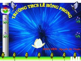 Bài giảng Vật lí Lớp 8 - Tiết 27: Dẫn nhiệt - Nguyễn Bá Thuận