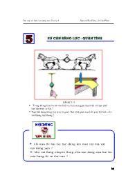 Bài tập cơ bản và nâng cao Vật lí Lớp 8 - Bài 5: Sự cân bằng lực - Quán tính - Nguyễn Đức Hiệp - Lê Cao Phan