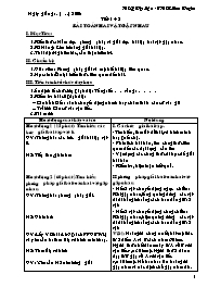 Giáo án Bồi dưỡng học sinh giỏi Vật lí Lớp 8 