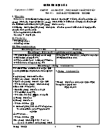 Giáo án Đại số Lớp 8 học kì II - Năm học 2012