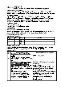 Giáo án Vật lí Khối 8 - Tiết 8: Áp suất chất 