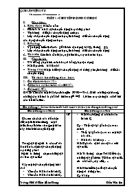 Giáo án Vật lí Lớp 8 - Chương trình cả năm - 