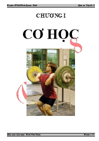 Giáo án Vật lí Lớp 8 - Chương trình cả năm - 