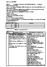 Giáo án Vật lý Lớp 8 - Tiết 21: Câu hỏi và bài tập tổng kết chương I: Cơ học - Năm học 2010-2011