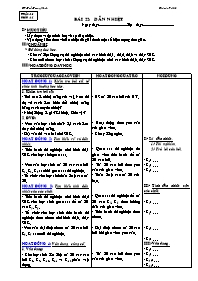 Giáo án Vật lý Lớp 8 - Tiết 25, Bài 22: Dẫn nhiệt - Năm học 2010-2011 - Trần Trọng Nhân