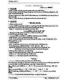 Bồi dưỡng học sinh giỏi Hình học Lớp 8 - Chuyên đề: Tứ giác - Hình thang - Năm học 2011-2012 - Lê Thị Hường