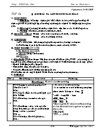 Giáo án Hình học Lớp 8 - Tiết 37+38 - Năm học 2009-2010 - Ngô Thị Nhàn