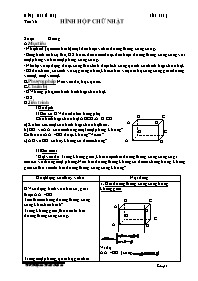 Giáo án Hình học Lớp 8 - Tiết 56 đến 63 - Phạm Đức Toàn