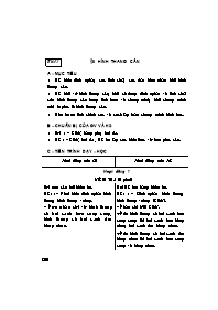 Giáo án môn Hình học Lớp 8 - Tiết 3+4