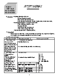 Giáo án Toán Lớp 8 - Tiết 19+20 - Năm học 200