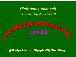 Bài giảng Hình học Lớp 8 - Tiết 36, Bài 6: Diện tích đa giác - Năm học 2009-2010 - Nguyễn Thị Thu Hường