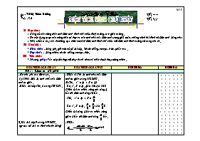 Giáo án Hình học Lớp 8 - Tiết 30: Luyện tập diện tích hình chữ nhật - Võ Thị Thiên Hương