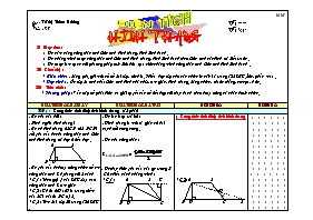 Giáo án Hình học Lớp 8 - Tiết 35: Diện tích hình thang - Võ Thị Thiên Hương