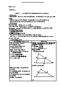 Giáo án môn Hình học Lớp 8 - Tiết 5: Đường trung bình của tam giác