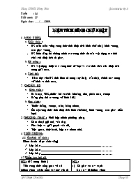 Giáo án Hình học Lớp 8 - Tiết 14: Diện tích hình chữ nhật - Huỳnh Kim Huê