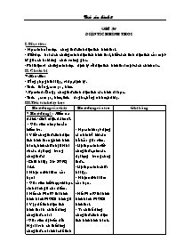 Giáo án Hình học Lớp 8 - Tiết 34: Diện tích hình thoi (Bản 3 cột)