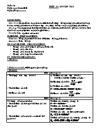 Giáo án môn Hình học Lớp 8 - Tiết 59: Luyện tập