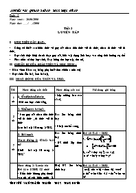 Giáo án Đại số Lớp 8 - Tuần 2 - Nguyễn Văn Qu