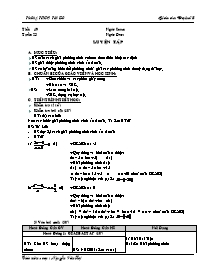 Giáo án Đại số Lớp 8 - Tiết 49: Luyện tập - N