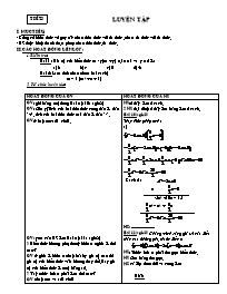 Giáo án Đại số 8 - Tiết 3: Luyện tập (Bản đẹp)