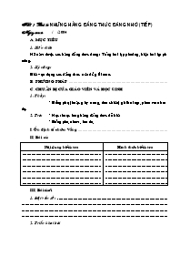 Giáo án Đại số Khối 8 - Tiết 7, Bài 5: Những hằng đẳng thức đáng nhớ (Bản chuẩn)