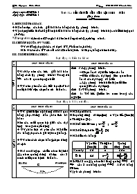 Giáo án Đại số Lớp 8 - Tiết 51: Giải bài toán bằng cách lập phương trình (Tiếp theo) - Năm học 2012-2013 - Nguyễn Văn Lãnh