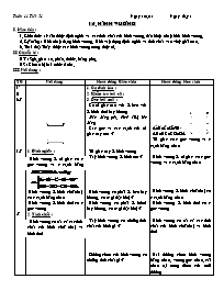 Giáo án Hình học 8 - Tiết 21: Hình vuông (Bản 4 cột)