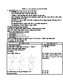Giáo án Hình học 8 - Tiết 25: Đa giác, đa giác đều (Bản đẹp)
