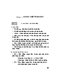 Giáo án Hình học Khối 8 - Tiết 25 đến 29 (Bản