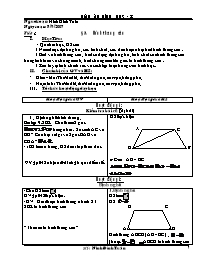 Giáo án Hình học Lớp 8 - Tiết 3: Hình thang c