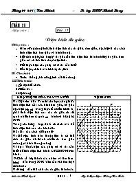 Giáo án Hình học Lớp 8 - Tuần 20 - Hoàng Văn 