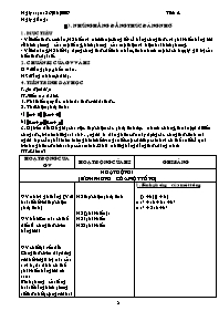 Giáo án Đại số 8 - Tiết 4: Những hằng đẳng th