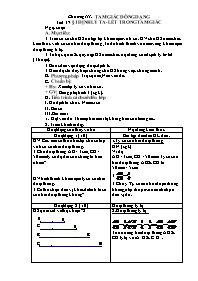 Giáo án Hình học Lớp 8 - Tiết 37, Bài 1: Định lý Talet trong tam giác (Bản đẹp)