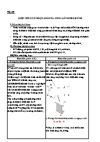 Giáo án Hình học Lớp 8 - Tiết 60: Diện tích xung quang của hình lăng trụ đứng (Bản mới)