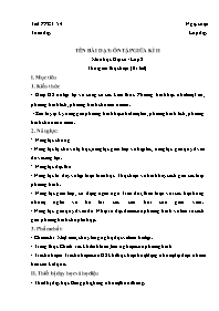 Giáo án Đại số Lớp 8 - Chương 3, Tiết 54: Ôn 
