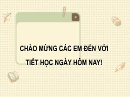 Bài giảng Toán Lớp 8 (Cánh diều) - Bài 3: Phé