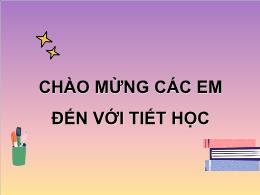 Bài giảng Toán Lớp 8 (Cánh diều) - Chương III