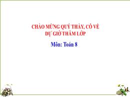 Bài giảng Toán Lớp 8 (Chân trời sáng tạo) - Bài tập cuối chương II - Phạm Thị Hà