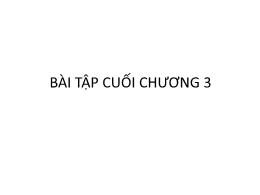 Bài giảng Toán Lớp 8 (Chân trời sáng tạo) - Bài tập cuối chương 3