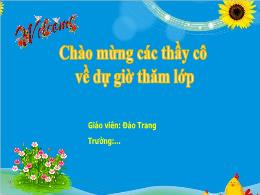 Bài giảng Toán Lớp 8 (Kết nối tri thức với cuộc sống) - Bài 21: Phân thức đại số - Đào Trang