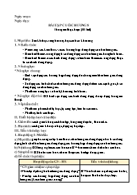 Giáo án Toán Lớp 8 (Chân trời sáng tạo) - Bài tập cuối chương 8