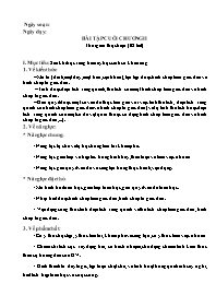 Giáo án Toán Lớp 8 (Chân trời sáng tạo) - Bài tập cuối chương II - Phạm Thị Hà