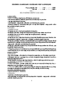 Giáo án Toán Lớp 8 (Kết nối tri thức với cuộc sống) - Chương II: Hằng đẳng thức đáng nhớ và ứng dụng - Bài 39: Hình chóp tứ giác đều