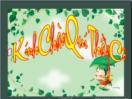 Bài giảng Hình học 8 - Bài 1: Tứ giác