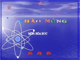 Bài giảng Hóa học Lớp 8 - Tiết 49: Phản ứng o