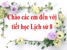 Bài giảng Lịch sử 8 - Chương III, Bài 9: Ấn Đ